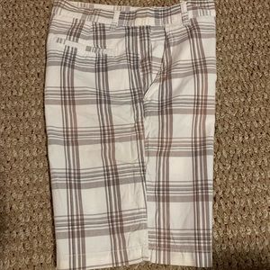 Plaid Walking Shorts